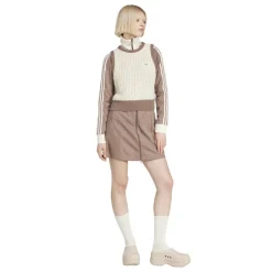 adidas Originals Damen Adicolor Gestrickte Weste Wonder White