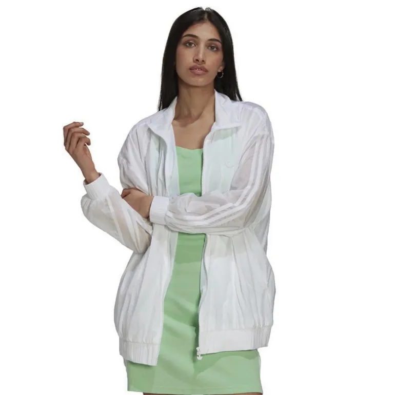 adidas Originals Damen Adicolor Oversized Rips Performance Sporttops Weiß