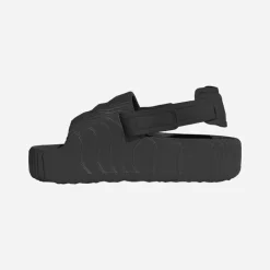 adidas Originals Damen Adilette 22 XLG Slides Core Black/Core Black/Core Black