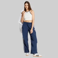 adidas Originals Damen Handtuch Neckholder Oberteil Cloud White