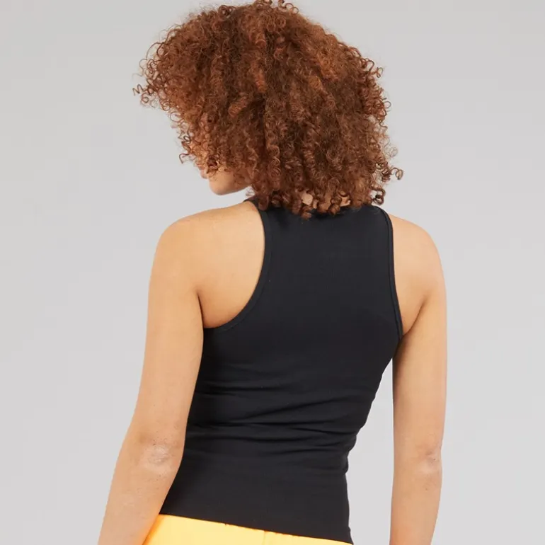 adidas Originals Damen Logo Tank Top Schwarz