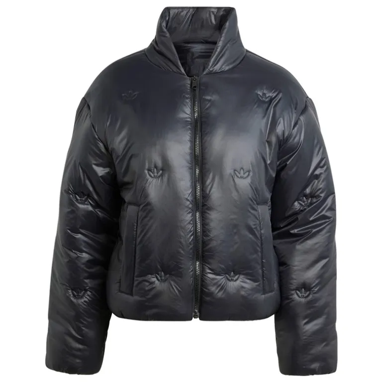 adidas Originals Damen Monogramm Puffer Jacke Schwarz