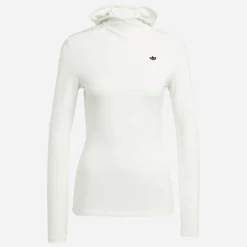 adidas Originals Damen Premium Essentials Hoodie Cloud White