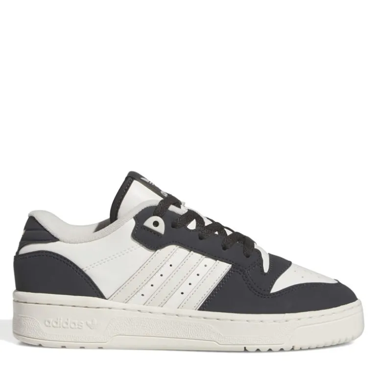 adidas Originals Damen Rivalry Low Sneaker Carbon / Talk / Cloud Weiß