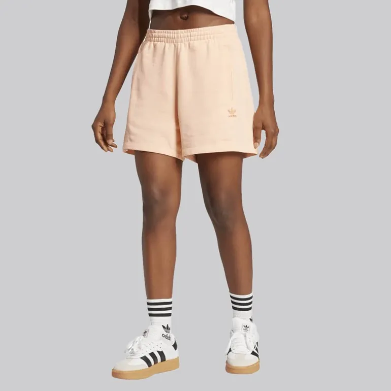 adidas Originals Damen Trefoil Essentials Shorts Glow Pink