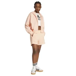 adidas Originals Damen Trefoil Essentials Shorts Glow Pink