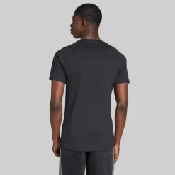 adidas Originals Herren Adicolor Trefoil T Shirt Schwarz/Schwarz