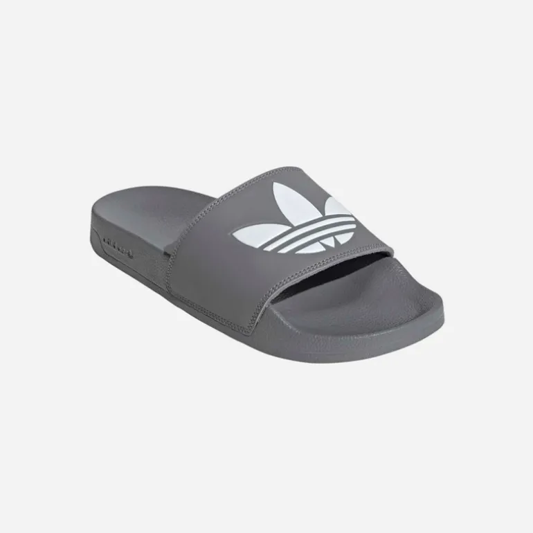 adidas Originals Herren Adilette Lite Badeschuhe Grey Three/Footwear White/Grey Three