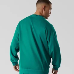 adidas Originals Herren EQT Reflektierendes Rundhals Sweatshirt Equipment Green