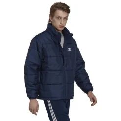 adidas Originals Herren Essentials Pufferjacke Blau