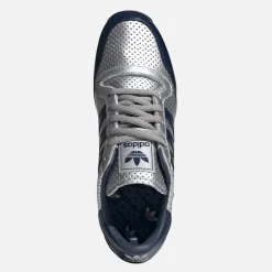 adidas Originals Herren Galaxt OG Turnschuhe Silver Metallic/Night Indigo/Off White