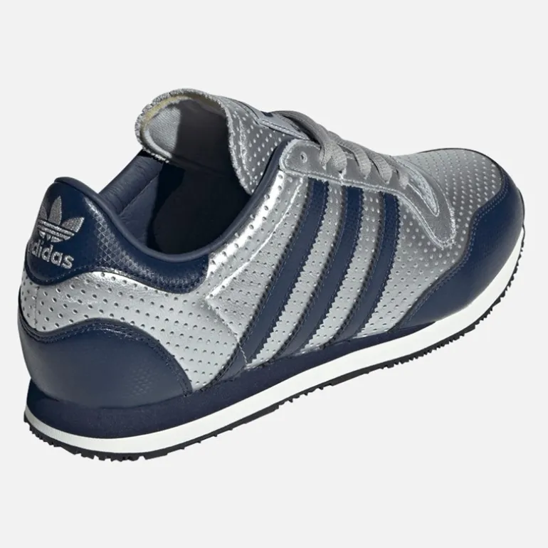 adidas Originals Herren Galaxt OG Turnschuhe Silver Metallic/Night Indigo/Off White