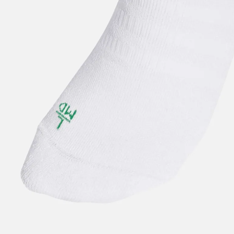 adidas Originals Herren Tennis Niedrige Socken Weiß/Grün