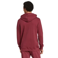 adidas Originals Herren Trefoil Essentials Französisch Frottee Hoodie Shadow Red