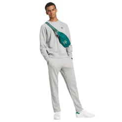 adidas Originals Herren Trefoil Essentials Französisch Frottee Sweatshirt Medium Grey Heather