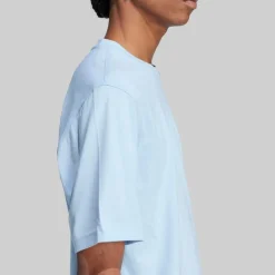 adidas Originals Herren Trefoil Essentials T Shirt Clear Sky