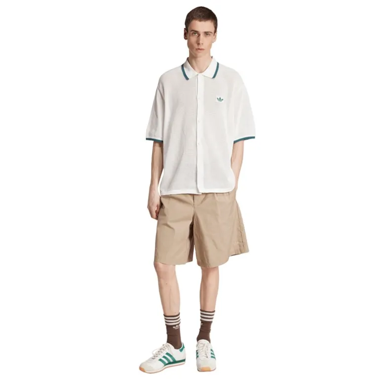 adidas Originals Herren Weites Bein Bermuda Shorts Blanch Cargo