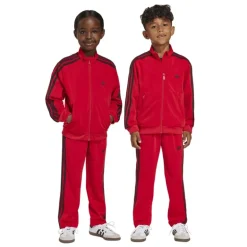 adidas Originals Kinder Trefoil Firebird Trainingsanzug Better Scarlet/Schwarz