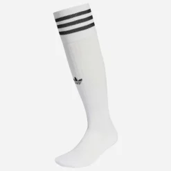 adidas Originals 3 Streifen Fußball Kniestrümpfe Weiß/Schwarz