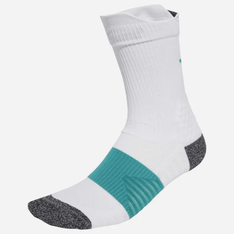 adidas Runxboost Laufsocken Weiß/Pure Teal