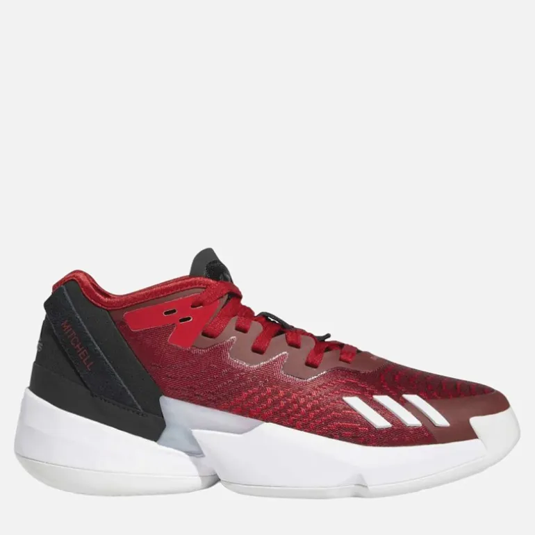 adidas Unisex D.O.N. Issue 4 Basketballschuhe Team Power Red/Cloud White/Core Black