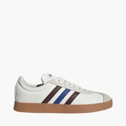 adidas VL Court Base Sneaker Cloud White/Aurora Ruby/Royal Blue