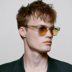 A Kjærbede Lane Sonnenbrille Ecru Transparent
