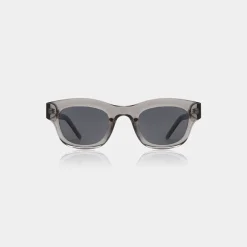 A Kjærbede Lane Sonnenbrille Grey Transparent