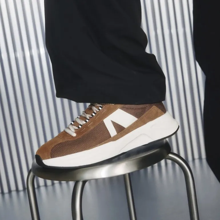 ARKK Copenhagen City Freie Sneaker Brown Tofu