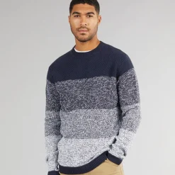 Avant Garde Herren Cameron Rundhals Pullover Marine