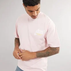 Avant Garde Herren Endless T Shirt Pink