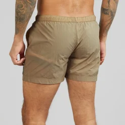 Avant Garde Herren Farris Crinkle Badehose Beige