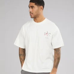 Avant Garde Herren Gradient T-Shirts Weiß