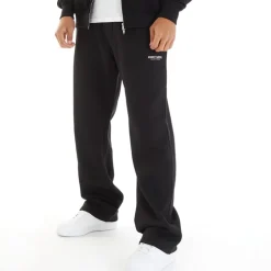 Avant Garde Herren Jogginghose Gerade Beine Schwarz