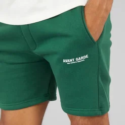 Avant Garde Herren Kreative Shorts Smaragd
