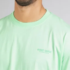 Avant Garde Herren Kreativ T Shirt Und Shorts Set Spearmint
