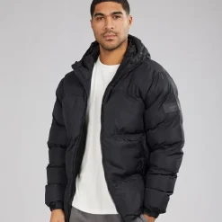 Avant Garde Herren Rawlins Steppjacke Schwarz