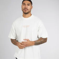 Avant Garde Herren Scape T-Shirt Off White