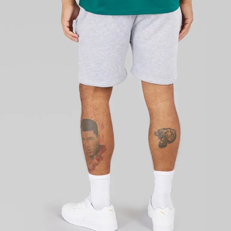 Avant Garde Herren Shorts Kreativ Hellgrau Melange