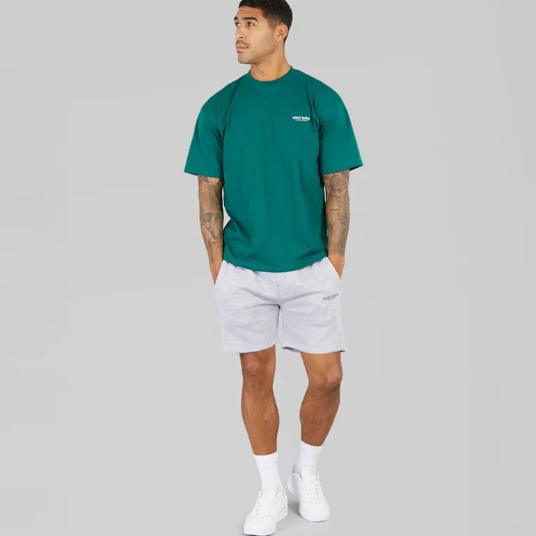 Avant Garde Herren Shorts Kreativ Hellgrau Melange