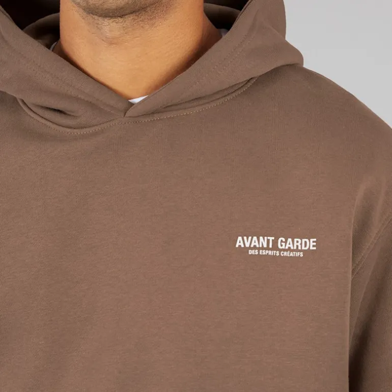 Avant Garde Hoodie Herren in Mink