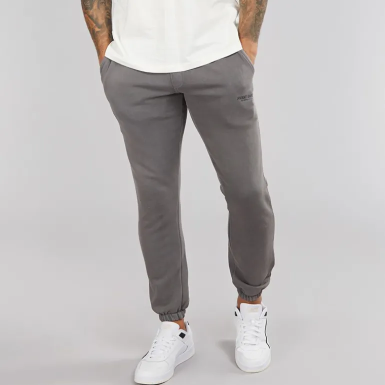 Avant Garde Jogginghose Herren mit Pigmentfärbung Stahl