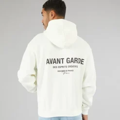 Avant Garde Kapuzenpullover Ecru Herren