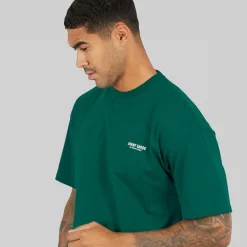 Avant Garde T-Shirt Herren Smaragd Kreatives