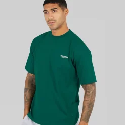 Avant Garde T-Shirt Herren Smaragd Kreatives