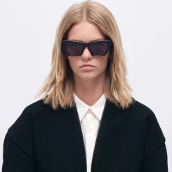 AY Studios Beam Sonnenbrille Transparent Burgundy