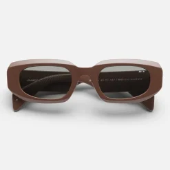 AY Studios Bloom Sonnenbrille Solid Chocolate Brown