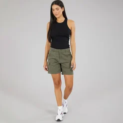 Bench Cargo Shorts Khaki Damen Ashline