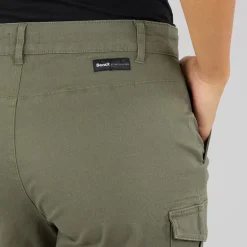 Bench Cargo Shorts Khaki Damen Ashline