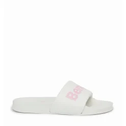 Bench Damen Calypso Schlappen Weiß/Rosa